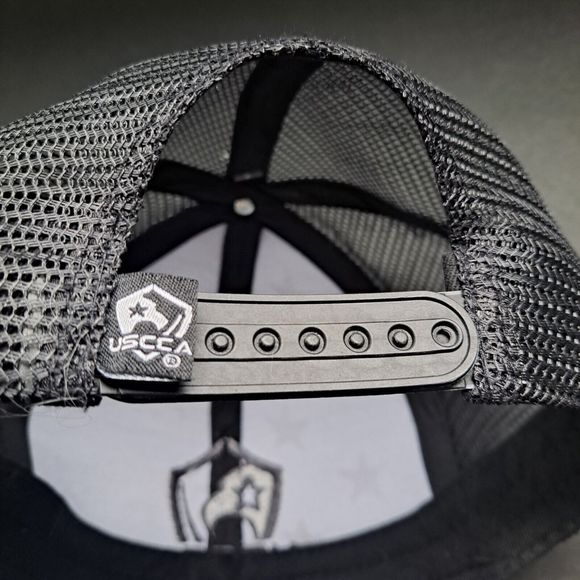 New USCCA Concealed Carry American Flag Trucker Snapback Mesh Hat Cap - Picture 3 of 9